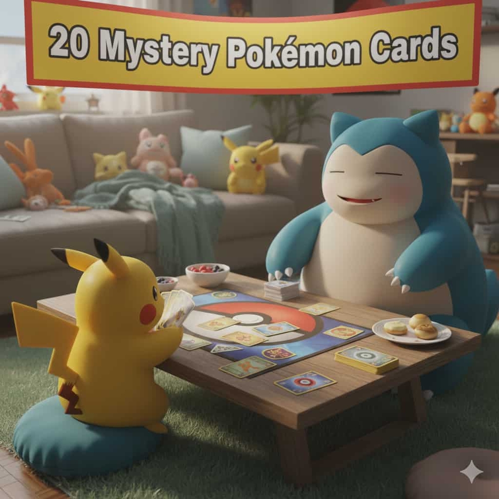 20 Pack Mystery Pokemon Cards
